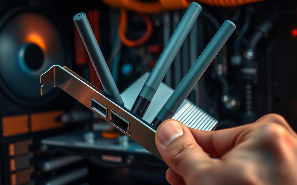 PCIe Wi-Fi card installation