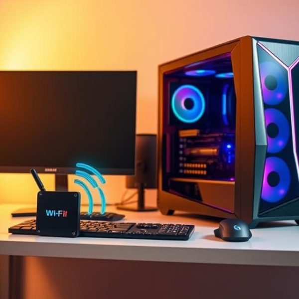 how to gert wifi into a gaming pc build