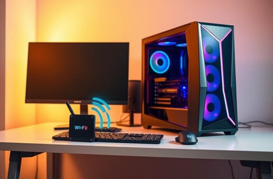 how to gert wifi into a gaming pc build