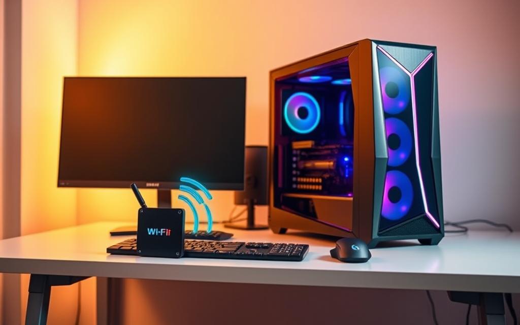 how to gert wifi into a gaming pc build
