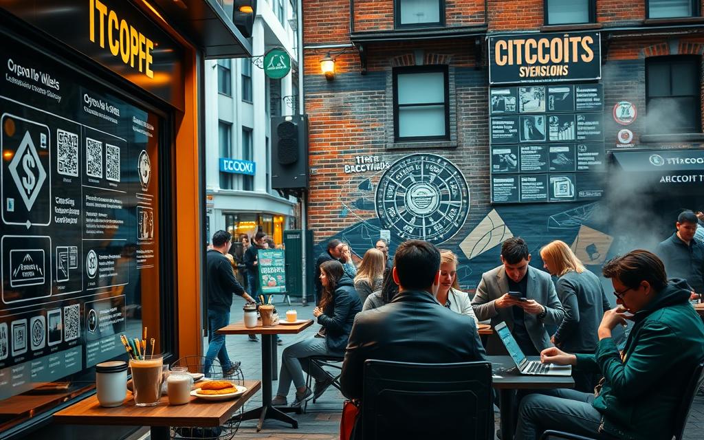 crypto food transactions