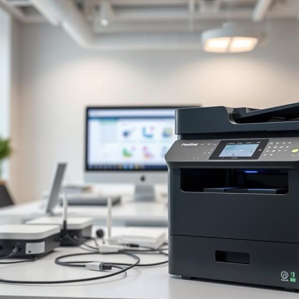 how to connect printer to computer through network